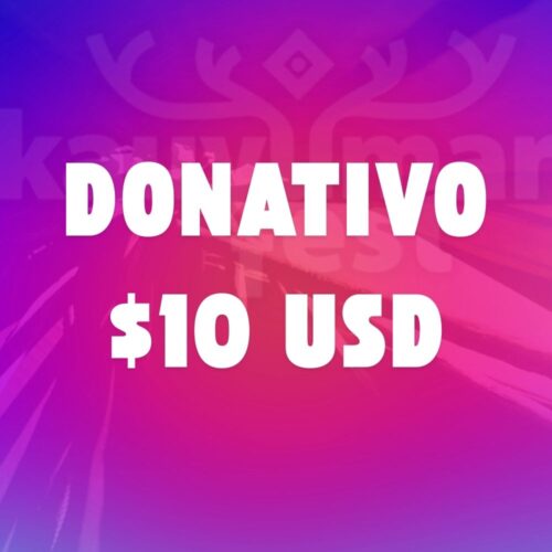 Donativo $10 USD